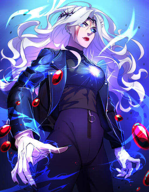 Full Color Character + Simple Background * Hayan from White Blood*