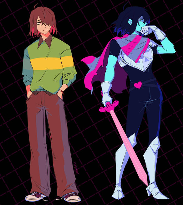 Flat color Character