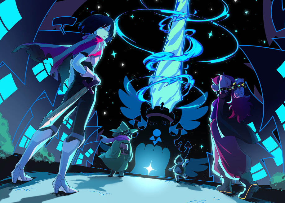 Full color Character + Background