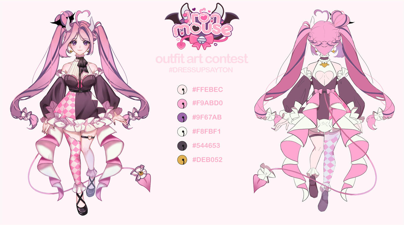 Fullbody Reference Sheet Iron Mouse art contest